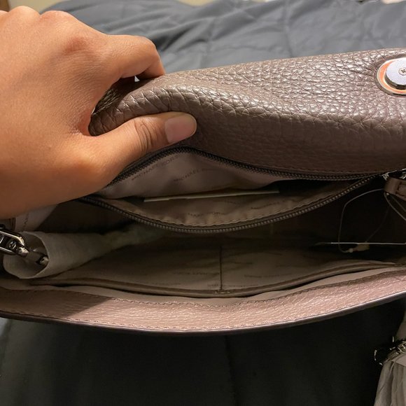 Michael Kors Cooper Large Leather Satchel Cinder - Picture 6 of 6